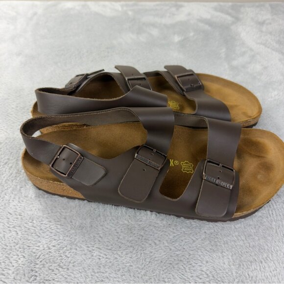 Birkenstock Milano Birko Flor Men Sz 15 US/48 EU Regular Sandals - Picture 1 of 9